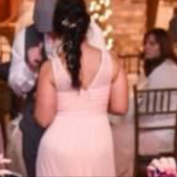 Bridesmaid dress size 6 petal pink - Picture 4 of 4